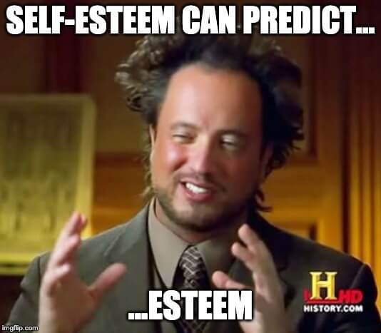 Self-esteem meme