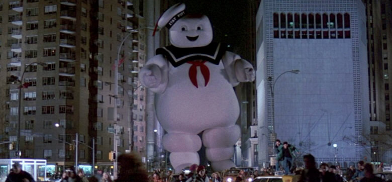 Ghostbusters StayPuft Marshmallow man walking