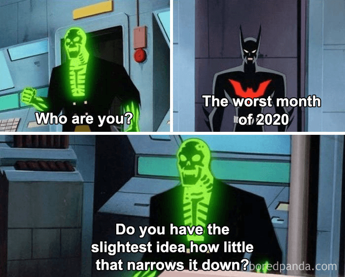 Worst month of 2020 meme